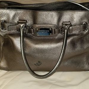 Michael kors dark silver purse
